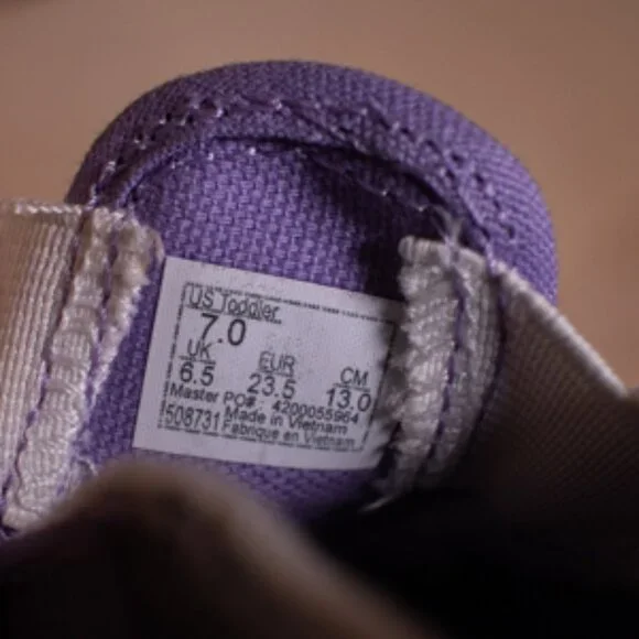 Toddler Ombre glitter Vans NWOT - Picture 3 of 4